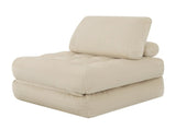 62.9"Corduroy Fabric Beanbag Couch for Living Room, Bedroom & Dorm, Cozy Fluffy Cloud Mini W3975P548698