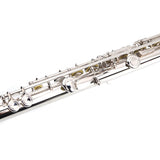 ZNTS Nickel Plated C Closed Hole Concert Band Flute with E Key 00240637