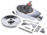 Power Steering Pump Bracket Kit and 2 Groove Keyway Pulley Fit for Small Block Chevy 265 283 305 327 19685668