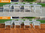27pcs Wood Interlocking Deck Tiles 11.8"x11.8", Waterproof Flooring Tiles for Indoor and Outdoor, 65022091