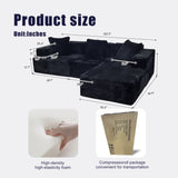 Convertible Modular Sectional Sofa Set Popular Compression Sofa W3341P346292