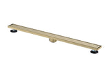36 Inches Linear Shower Drain, Included Hair Strainer and Leveling Feet W928P199139