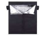 LY-120*60*180 Home Use Dismountable Hydroponic Plant Grow Tent with Window Black 30595919