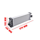 Aluminum Intercooler Replacement for Ford Transit V363 V362 Custom Tourneo 2.2 TDCI 1748579 02434751