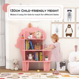 Open storage rack in pink 96870502