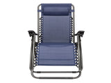 Infinity Zero Gravity Chair Pack 2, Outdoor Lounge Patio Chairs with Pillow and Utility Tray 15690452