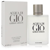 Acqua Di Gio by Giorgio Armani Eau De Toilette Spray Refillable 3.4 oz for Men FX-461458