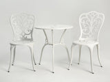 Best Choice Products 3-Piece Outdoor Rust-Resistant Cast Aluminum Patio Bistro Set white W640P250970