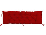 Outdoor Swing Cushions 70 Inch, Waterproof 4" Thick Porch Swing Cushion Replacement with Backrest 70484237