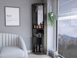 Corner Bar Cabinet Rialto, Living Room, Smokey Oak B092142833