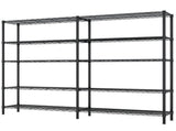5-layer double row, freely adjustable layer spacing, with adjustable feet, display stand, iron, 62691632
