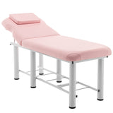 ZNTS Professioanl Massage Table , Backrest Adjustable, Removable Headrest, Bottom Shelf Storage , Memory W1422P230508