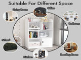 Kids Bookcase, Bookshelf with 6 Compartments, Shelves and Cube Organizer, for Bedroom Living Room 48428441
