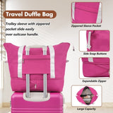 Hardshell Luggage Sets with Bags Lightweight Suitcase Double Spinner Wheels with TSA Lock ,Single N732P193485H