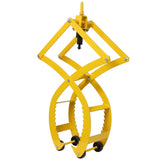 Automatic Grip and Release Log Tongs, 360&deg Swivel Lifting Tongs with 4 Claws 21" Open, 3300 LBS W465P271465
