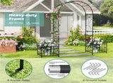 Multifunctional Outdoor Trellis - Climbing Vines SupportFlower/Vegetable Planters, 80"x20"x86" 27749478