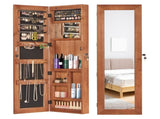 no provide self pick-up.Solid Wood Jewelry Armoire Organizer Cabinet with Full-Length Mirror, 07836754