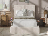 AirFrame Queen Bed Frame with adjustable Sliding Side Table, 8.7'' Cloud Upholstered Sponge Cushion, 77210047