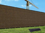 4'X50' brown HDPE Fence 09691008