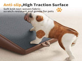 (UPGRADED) Dog Stairs for Small Dogs and Cats, Dog Ramp for Couch and Bed, Foldable 2-in-1 Wooden W2641P487640