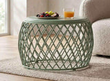 ALAMERA 19.75 Outdoor Side Table,End Table,Accent Table 60745.00GRN