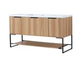 48 Inch Freestanding Bathroom Vanity With Resin Basin,48x18-W99951400 W999P235648
