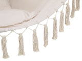 Pillow Tassel Hanging Chair Beige 31726374