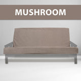 Memory Foam Infused Futon Mattress Full XL Washable Removable Cover, Heavy-Duty Zipper, Thick B181P351991