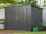 6 x 4 ft Outdoor Storage Shed, All Weather Tool Shed for Garden, Backyard, Lawn, Black W2505P173291