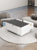 Party time modern style LED display Refrigerator coffee table in White color B009P239121