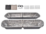 2x Tall Black Valve Cover Kit Replacement for Ford SBF 289 302 351W 19621985 Black Aluminum 07880155