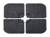 130 lbs Outdoor Cantilever Umbrella Base, 4-Piece Square Offset Umbrella Stand Plate Set, Water and 14513616