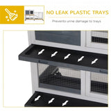 Wooden Rabbit Cage 60840422