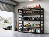 63inch Height Storage Shelving Unit with FiveTier Adjustable Shelves, Can Be Disassembled into Two 26106516