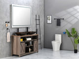 60 x 36 Inch LED Bathroom Mirror with Front and Backlight, Wall Mounted Vanity Mirror, Anti-Fog, W2287P280115
