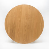 Wood Counter Height Round Dining Table, Natural Oak Finish, 35.4"D x 35.4"W x 36"H 58913.00OAK
