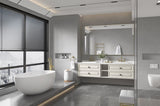 84in. W x48 in. H Metal Framed Bathroom Mirror for Wall, Rectangle Mirror, Bathroom Vanity Mirror W1272101958