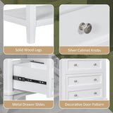 24" Bathroom Vanity Without Sink, Base Only, Solid Wood Frame, Bathroom Storage Cabinet with Drawer WF306247AAK