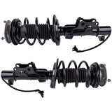 Pair Front Left & Right Shock Strut Coil Spring Assembly with Electric Fit for Cadillac ATS 51071283