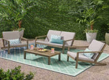 LEAH 4PC CHAT SET 65909.00GRY