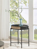 Colson Black Finish End Table B2726P287758