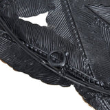 Textured Feather 3-piece Metal Disc Wall Decor Set B03597680