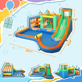 Kids PlayhouseInflatable Water Slide Bounce House 37508771