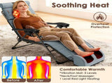 Full Body Massage Mat with Heat, 12 Massage Heads & 9 Vibration Modes, Detachable Neck & Foot 40800836