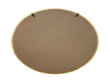 36" Dia Natural Rattan Round Wall Mirror B035P437550