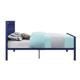 Blue Full Platform Bed B062P189169