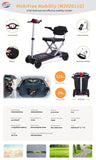 MOBIFREE Powered Lightweight Manual Folding Mobility Scooter M2020 for Adults and Seniors. GL-W2923P222551