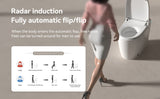 Smart Toilets with Heated Bidet Seat.Portable toilet with bidet built.Intelligent Toilet Auto W3133P280847