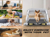 New Quiet Smart Pet Treadmill, Adjustable Speed, Perfect for Small/Medium Dogs 07458666