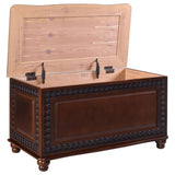 Deep Tobacco Flip Open Storage Cedar Chest B062P153828